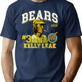 Bad News Bears Baseball Kelly Leak V2 T-Shirt for Men & Women, T-Shirts Graphic Tee - Navy