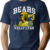 Bad News Bears Baseball Kelly Leak T-Shirt for Men & Women, T-Shirts Graphic Tee - Navy