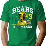 Bad News Bears Baseball Kelly Leak T-Shirt for Men & Women, T-Shirts Graphic Tee - Green