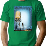 Bagdad Cafe T-Shirt for Men & Women, T-Shirts Graphic Tee - Green