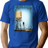 Bagdad Cafe T-Shirt for Men & Women, T-Shirts Graphic Tee - Blue