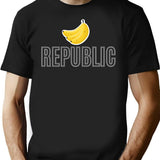 Banana Republic T-Shirt for Men & Women, T-Shirts Graphic Tee - Black