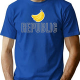Banana Republic T-Shirt for Men & Women, T-Shirts Graphic Tee - Blue