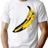 Banana T-Shirt for Men & Women, T-Shirts Graphic Tee - White