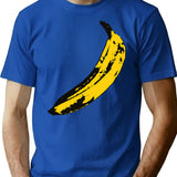 Banana T-Shirt for Men & Women, T-Shirts Graphic Tee - Blue