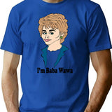 Barbara Waltersa Fan Art T-Shirt for Men & Women, T-Shirts Graphic Tee - Blue