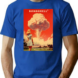Barbenheimer 2023 (5) T-Shirt for Men & Women, T-Shirts Graphic Tee - Blue