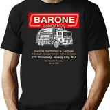 Barone Sanitation Dks T-Shirt for Men & Women, T-Shirts Graphic Tee - Black