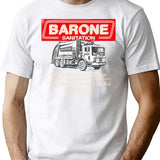 Barone Sanitation Dks T-Shirt for Men & Women, T-Shirts Graphic Tee - White