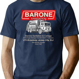 Barone Sanitation Dks T-Shirt for Men & Women, T-Shirts Graphic Tee - Navy