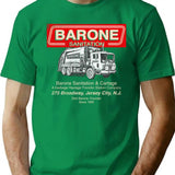 Barone Sanitation Dks T-Shirt for Men & Women, T-Shirts Graphic Tee - Green