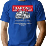 Barone Sanitation Dks T-Shirt for Men & Women, T-Shirts Graphic Tee - Blue