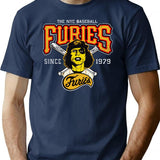 Baseball Furies From Warriors T-Shirt for Men & Women, T-Shirts Graphic Tee - Navy