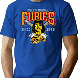 Baseball Furies From Warriors T-Shirt for Men & Women, T-Shirts Graphic Tee - Blue