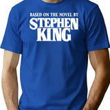 Based On The Novel - White T-Shirt for Men & Women, T-Shirts Graphic Tee - Blue