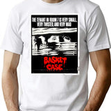 Basket Case Tshirt 80S Horror Movie Vhs Cover T-Shirt for Men & Women, T-Shirts Graphic Tee - White