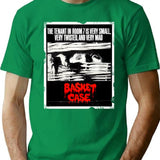Basket Case Tshirt 80S Horror Movie Vhs Cover T-Shirt for Men & Women, T-Shirts Graphic Tee - Green