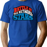 Battle Of The Network Stars Worn T-Shirt for Men & Women, T-Shirts Graphic Tee - Blue