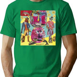 Beautiful Art T-Shirt for Men & Women, T-Shirts Graphic Tee - Green