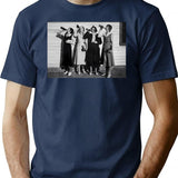 Beer Drinkers T-Shirt for Men & Women, T-Shirts Graphic Tee - Navy