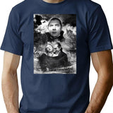 Bela Lugosi Dracula T-Shirt for Men & Women, T-Shirts Graphic Tee - Navy