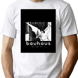 Bela Lugosi'S Dead Horror Post Punk 80S Retro Black And White Artwork T-Shirt for Men & Women, T-Shirts Graphic Tee - White