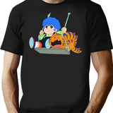Benjamin Et Romeo Giuliano T-Shirt - Retro Graphic Tee for Men & Women - Black