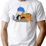Benjamin Et Romeo Giuliano T-Shirt - Retro Graphic Tee for Men & Women - White