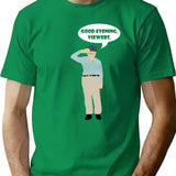 Benny Hill T-Shirt - Retro Graphic Tee for Men & Women - Green