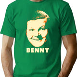Benny T-Shirt - Retro Graphic Tee for Men & Women - Green