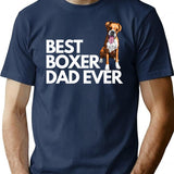 Best Boxer Dad Ever Quote Funny Boxer Dad Saying T-Shirt - Navy
