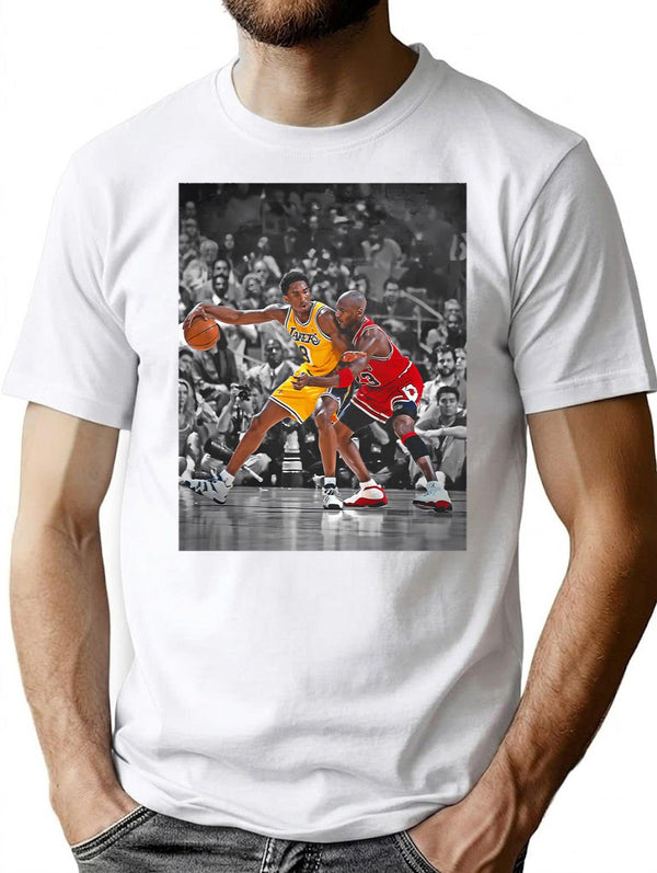 Best Duel Legends T-Shirt - Retro Graphic Tee for Men & Women - White