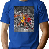 Best Duel Legends T-Shirt - Retro Graphic Tee for Men & Women - Blue