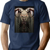 Best Toolband Album T-Shirt - Retro Graphic Tee for Men & Women - Navy