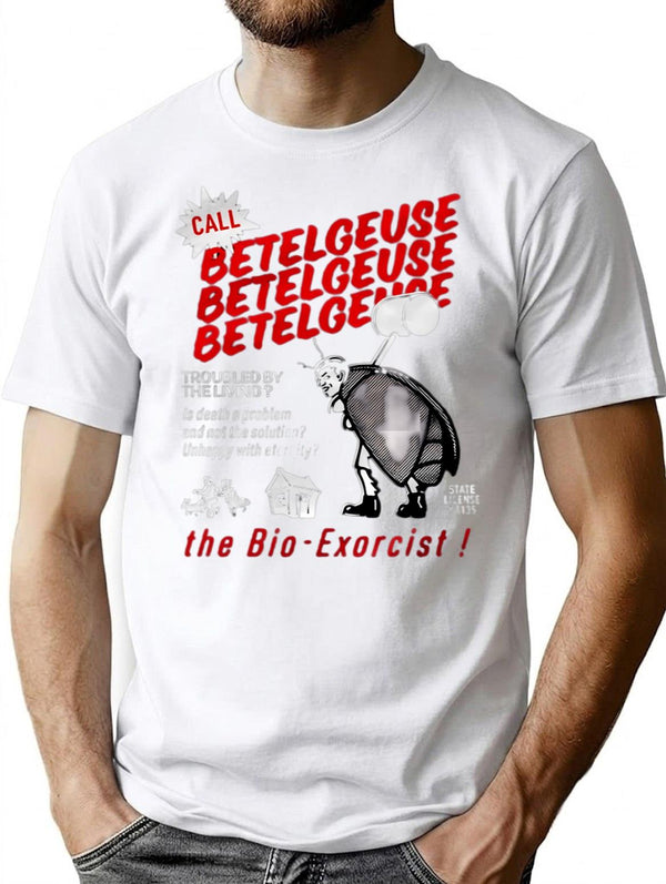 Betelgeuse Funny T-Shirt - Sarcastic Humor Graphic Tee - White