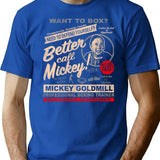 Better Call Mickey Worn Dks T-Shirt for Men & Women, T-Shirts Graphic Tee - Blue