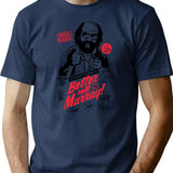 Better Call Murray T-Shirt - Retro Graphic Tee for Men & Women - Navy