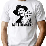 Beverly Hillbillies Millionaire T-Shirt - Retro Graphic Tee for Men & Women - White