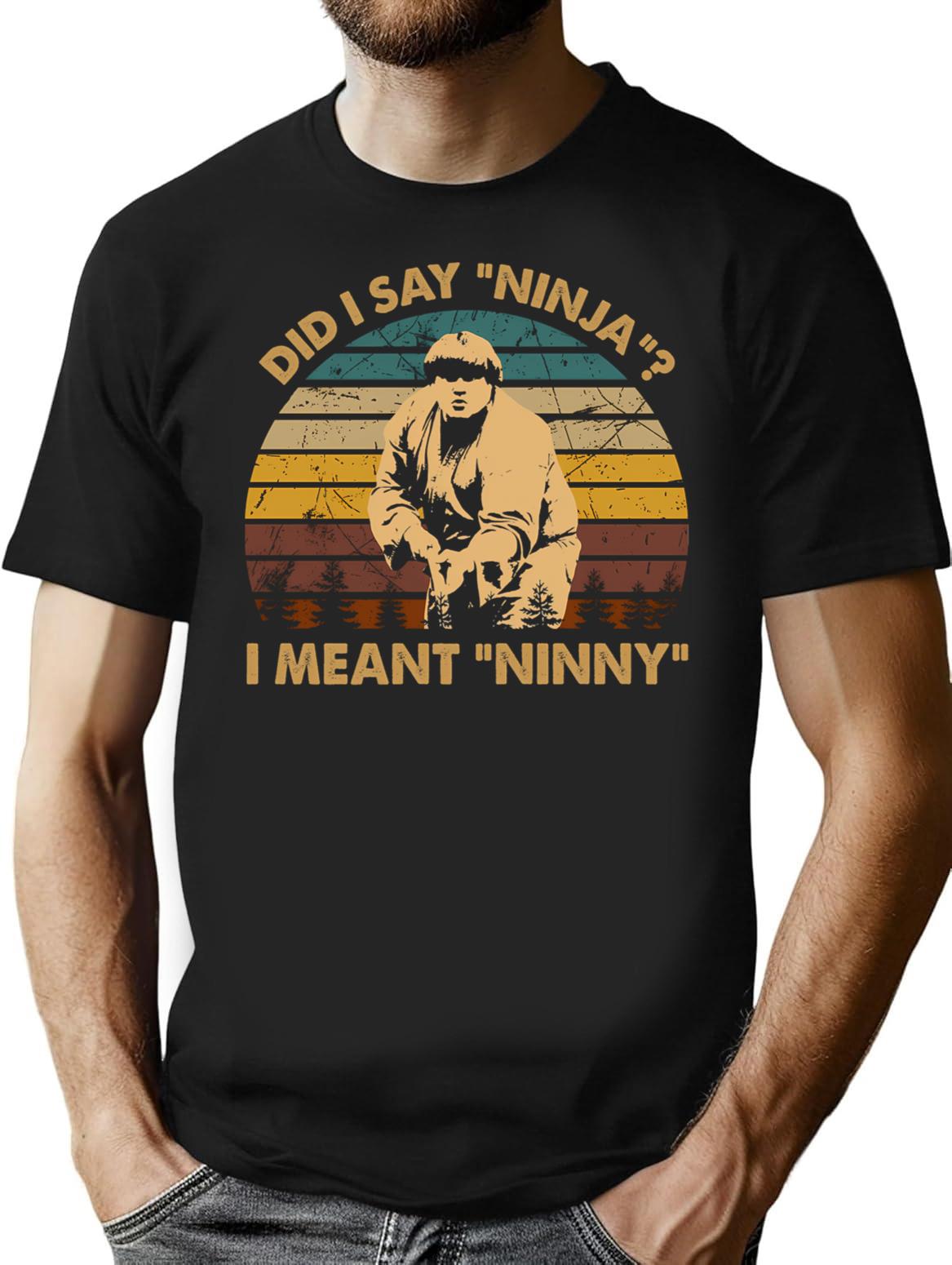 Beverly Hills Design Ninja Film - Did I Say Ninja T-Shirt - Black