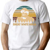 Beverly Hills Design Ninja Film - Great White Ninja T-Shirt - White