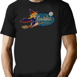 Bewitched Oval Vintage Worn Ii T-Shirt for Men & Women, T-Shirts Graphic Tee - Black