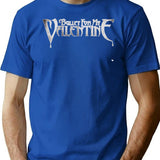 Bfmv Logo Essential T-Shirt - Retro Graphic Tee for Men & Women - Blue