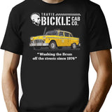 Bickle Cab Company T-Shirt for Men & Women, T-Shirts Graphic Tee - Black