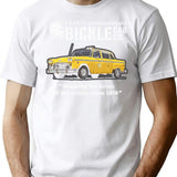 Bickle Cab Company T-Shirt for Men & Women, T-Shirts Graphic Tee - White