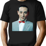 Big Adventure Nostalgia Peewee Herman Fan Art T-Shirt - Black