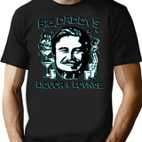 Big Daddys Liquor And Lounge Vintage Graphic T-Shirt - Black