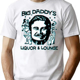Big Daddys Liquor And Lounge Vintage Graphic T-Shirt - White