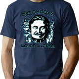 Big Daddys Liquor And Lounge Vintage Graphic T-Shirt - Navy