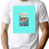 Big Johnson Fishing Boats T-Shirt - Retro Graphic Tee for Men & Women - White