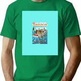 Big Johnson Fishing Boats T-Shirt - Retro Graphic Tee for Men & Women - Green